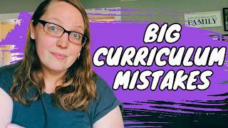 Top 5 Curriculum Mistakes I Made (So You Don’t Have To) || Homeschool Tips
