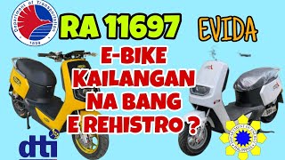 E -BIKE KAILANGAN NA BANG E REGISTER ? || @mairomotourvlog1976