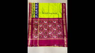 Pure Silk #Patola #fabric beautiful #designer party wear Single #Ikkat #Patola saree #8125306186