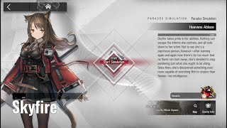Arknights Paradox Simulation Skyfire Guide