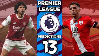 Premier League Predictions Week 13 2020/21 Season EPL