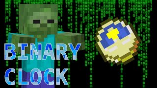 Binary Clock Timelapse - build ideas | MINECRAFT