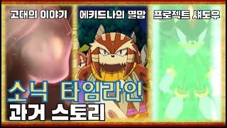 소닉 시리즈의 스토리와 타임라인을 알아보자! (과거편)