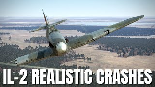 Realistic Airplane Crashes & Takedowns Feat. NEW P-51B! V203 | IL-2 Sturmovik Flight Sim Crashes