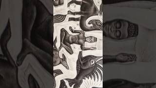 M.C. Escher Shapes Jigsaw Puzzle