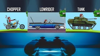 Hill climbing 😎 comparison ( chopper vs lowrider, vs tank) 🤫🤫🤫
