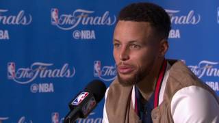 Stephen Curry Postgame News Conference  Warriors vs Cavaliers Game 1   2017 NBA Finals