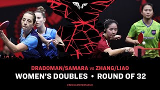 Dradoman/Samara vs Zhang/Liao | WD R32 | Singapore Smash 2025