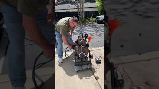 Durant engine purchased as scrap runs with homemade distributorless ignition