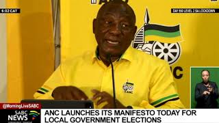 LGE 2021 | ANC launches manifesto  for local government elections on Monday