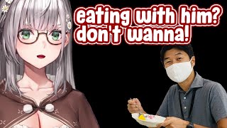 Danchou doesn't want to eat with Yagoo [Hololive ENG Sub - Shirogane Noel]