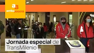 Así va la jornada especial de TransMilenio en el día sin carro y sin moto | CityTv