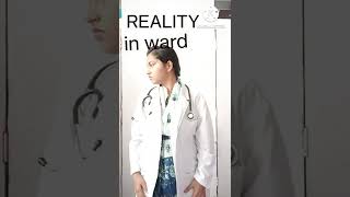 Expectations vs Reality in Ward.,Mbbs ,AMU#shorts