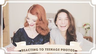 Reacting to Teenage Photos with my Wife! // Jessie & Claud [CC]