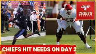 Chiefs Hit With Picks of Rashee Rice and Wanya Morris on Day 2