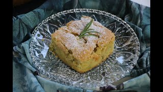 Apple Rosemary Cake!!