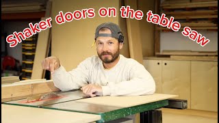 How To Make Shaker Style Cabinet Doors