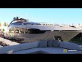 2019 riva 100 corsaro luxury yacht deck and interior walkaround 2018 cannes yachting festival