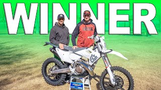 Sean Nichols Drives away with my 2025 Husqvarna TE 300 Pro