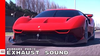 Ferrari P80/C Exhaust Sound