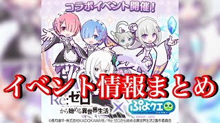 【ぷよクエ】リゼロコラボ後半戦イベント情報まとめ！