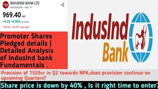 Top Nifty 50 stock at 40% correction | Indusind bank is it worth considering at this range |