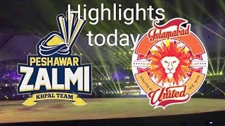 Full Highlights | Islamabad United vs Peshawar Zalmi | Match 32 | HBL PSL 8