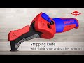 KNIPEX 16 50 145 Ratchet Cable Cutter