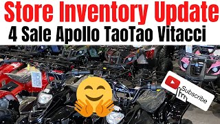 Store Front Inventory Update 4 Sale Apollo TaoTao Vitacci Ice Bear