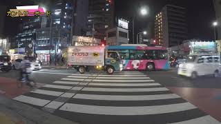 【4K】Walking in Takadanobaba Tokyo at night 夜の高田馬場散歩