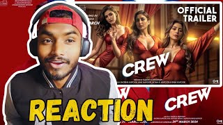 Crew - Official Teaser • Reaction | Tabu, Kareena Kapoor Khan, Kriti Sanon, Diljit D, Kapil Sharma.
