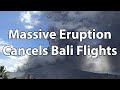 Volcanic Eruption Causes Flight Chaos in Bali