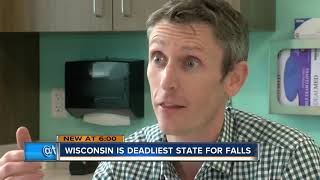 Wisconsin most dangerous state for deadly falls