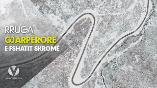 Rruga gjarpërore e Fshatit Skromë (Pamje nga Droni) - Vushtrria Guide