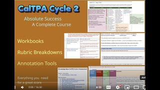 CalTPA Cycle 2. A complete course- All the materials you need for success - from Johnnie