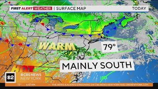 First Alert Weather: CBS2's Saturday morning update - 5/13/23