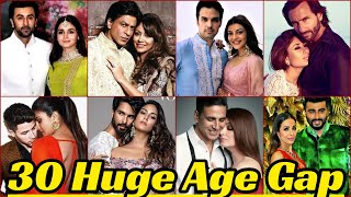 30 Bollywood Couple Huge Age Gap | Most Age Difference Couple In India