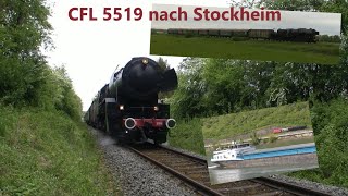 CFL 5519 auf der Fahrt nach Stockheim