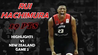 Rui Hachimura Highlights vs New Zealand | August 14, 2019 | Game 2