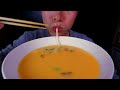 asmr mukbang instant noodles udon egg cheese mukbang asmr eating eating sounds no talking