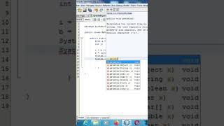 Left Shift in Java #shorts