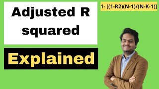 Adjusted R squared explained | Adjusted R squared explained with Python example