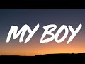 Billie Eilish - my boy (Lyrics) 