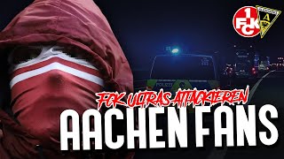 FCK-Ultras attackieren Aachen-Fans auf der Autobahn! (Hertha vs. Kaiserslautern)