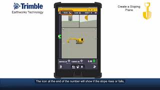 Trimble Earthworks Tutorial - Create a Sloping Plane