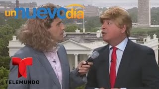 Conoce y sorpréndete con las respuestas de Daniel Trump | Un Nuevo Día | Telemundo