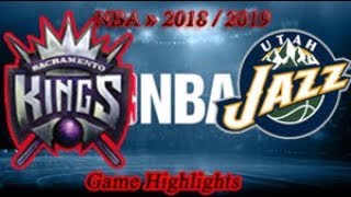 Sacramento Kings vs Utah Jazz - 11.10. Game Highlights - NBA PRE-SEASON 2018-19