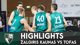 Zalgiris enters Gloria Cup tournament with the victory vs Tofas