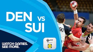 Highlights | Denmark vs Switzerland | Men´s EHF EURO 2022 Qualifiers