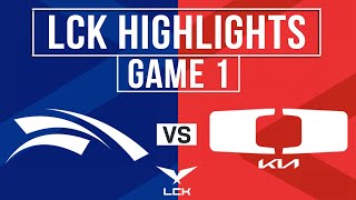 HLE vs DK Highlights Game 1 | LCK Cup 2025 | Hanwha Life Esports vs Dplus KIA